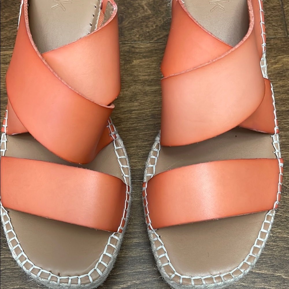 New, Nordstrom Rack Wedge Sandals - Picture 4 of 10